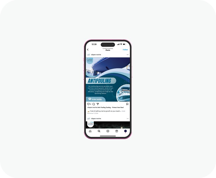 Clipper Marine — work example 4